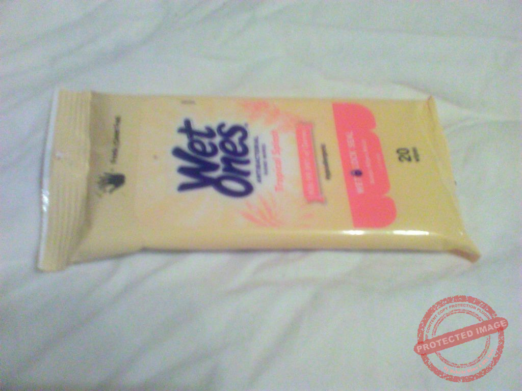 Wet wipe sanitary cloths