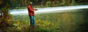 Choosing a fishing rod length relates to how you fish.